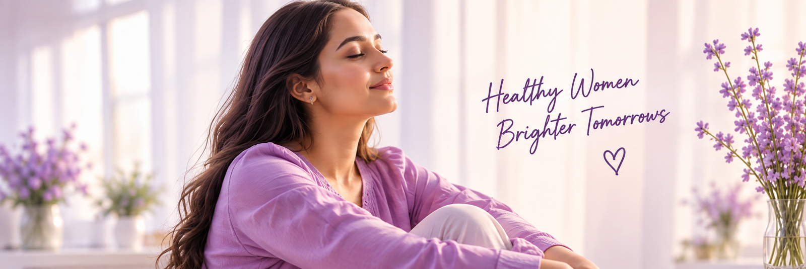 Healthy Women, Brighter Tomorrows wellness visual